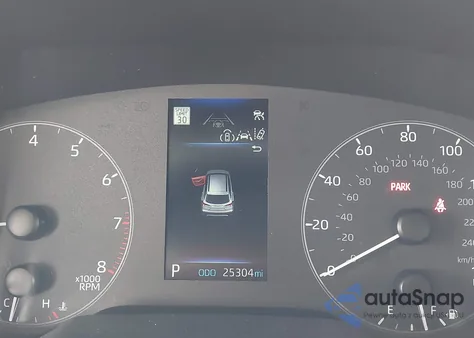 2024 Toyota Corolla Cross Le z USA, uszkodzony, nr VIN 7MUCAAAGXRV096814